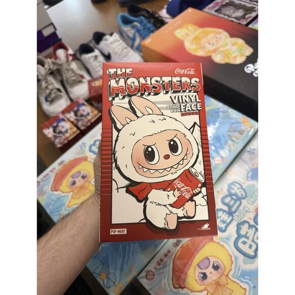 Authentic Pop Mart LABUBU - THE MONSTERS COCA-COLA SERIES - Sealed Blind Box - Picture 1 of 3